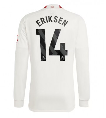 Manchester United Christian Eriksen #14 Replika Tredjetrøje 2023-24 Langærmet